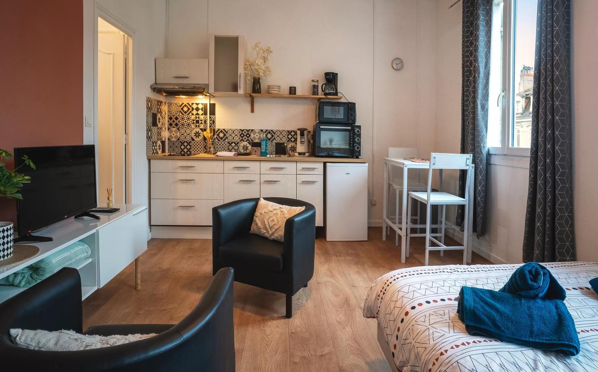 Le Petit Chez Vous - T1 Bergerac -2 Pers Apartman Kültér fotó